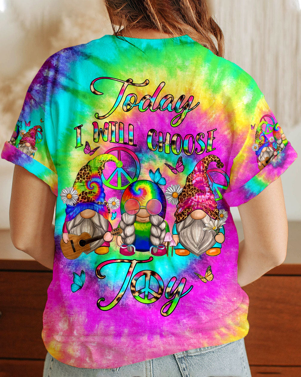 TODAY I WILL CHOOSE JOY GNOMIES ALL OVER PRINT - YHLN2107232