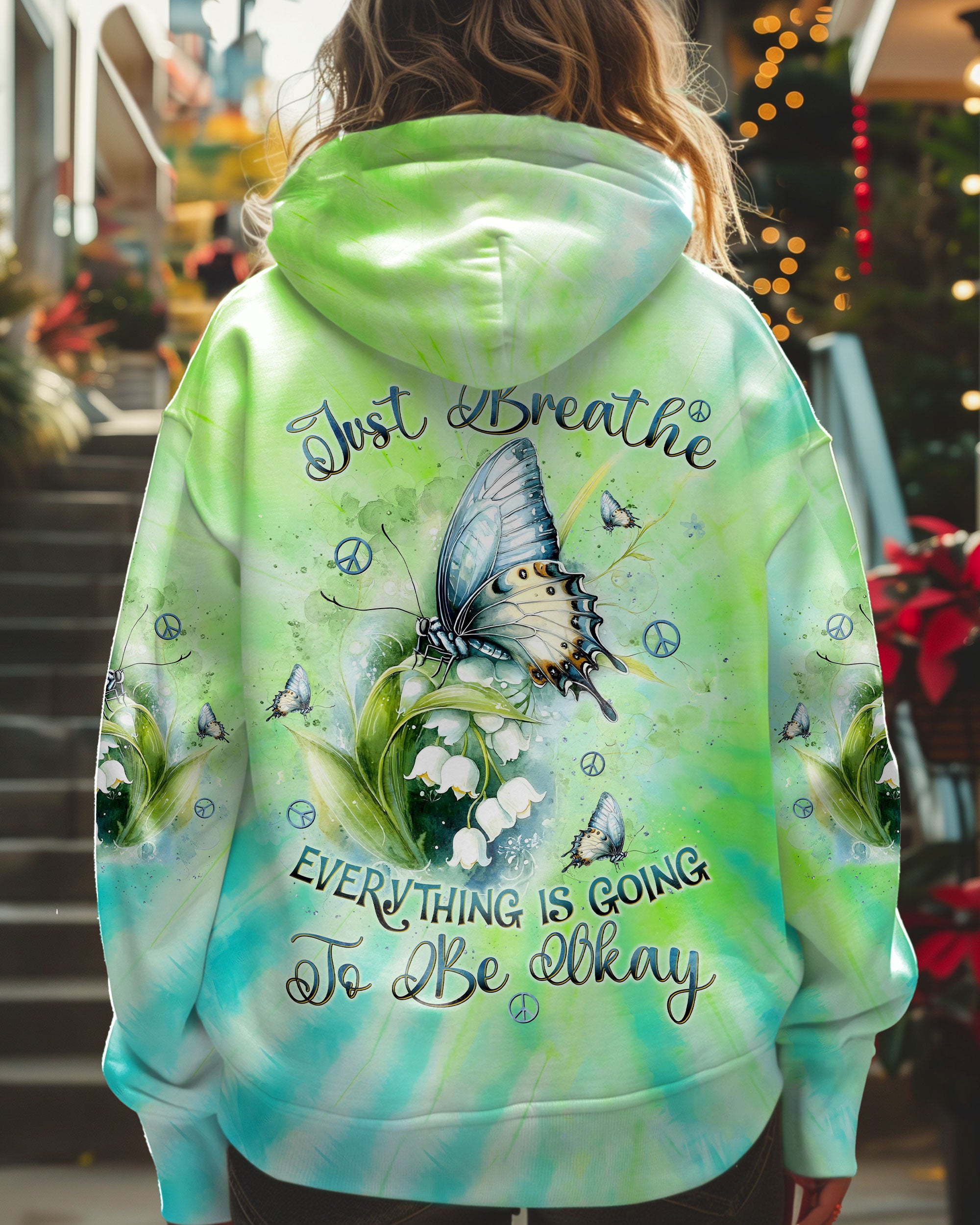 JUST BREATHE BUTTERFLY ALL OVER PRINT - TLNT1012243
