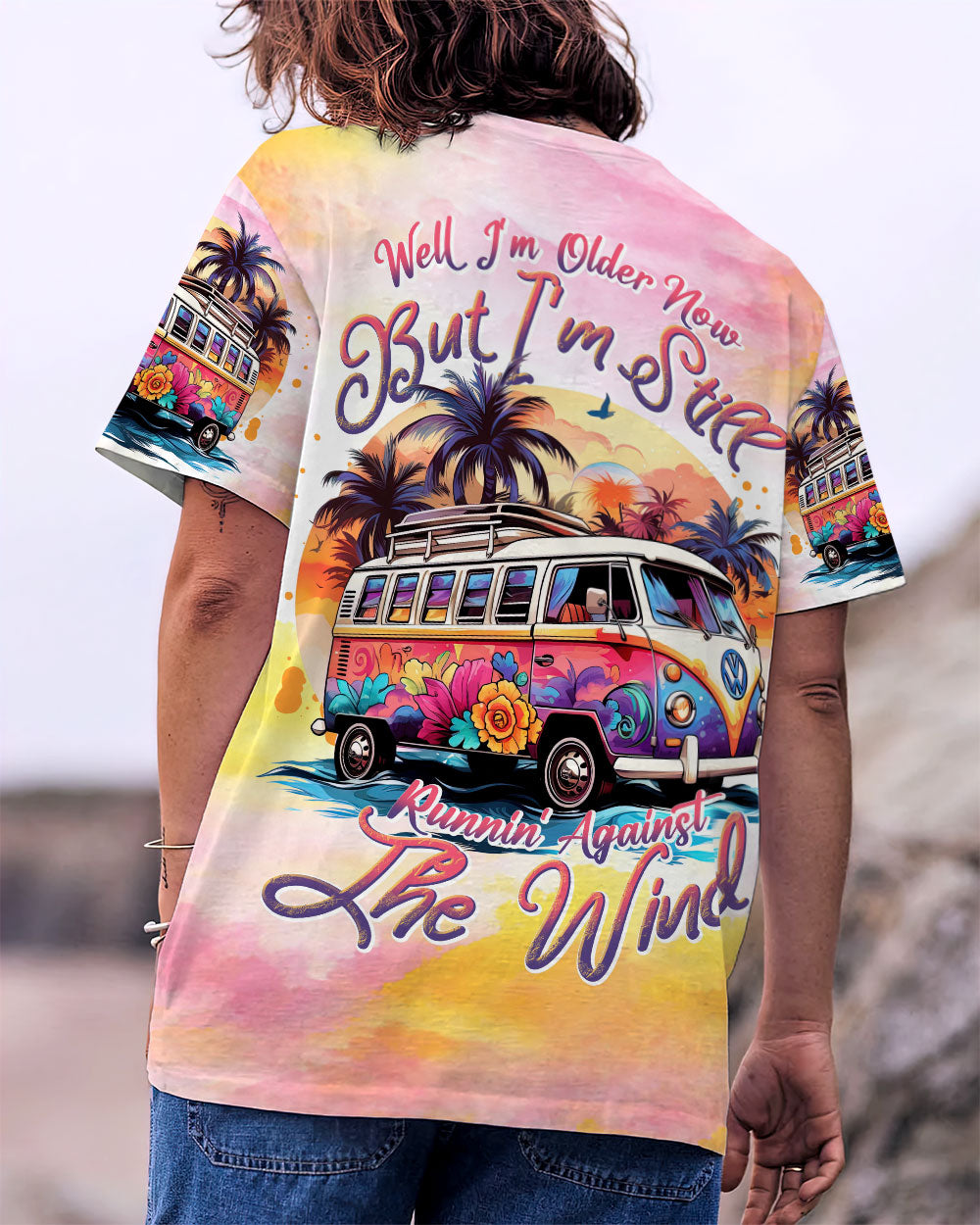 RUNNING AGAINST THE WIND ALL OVER PRINT - TLNT0908234