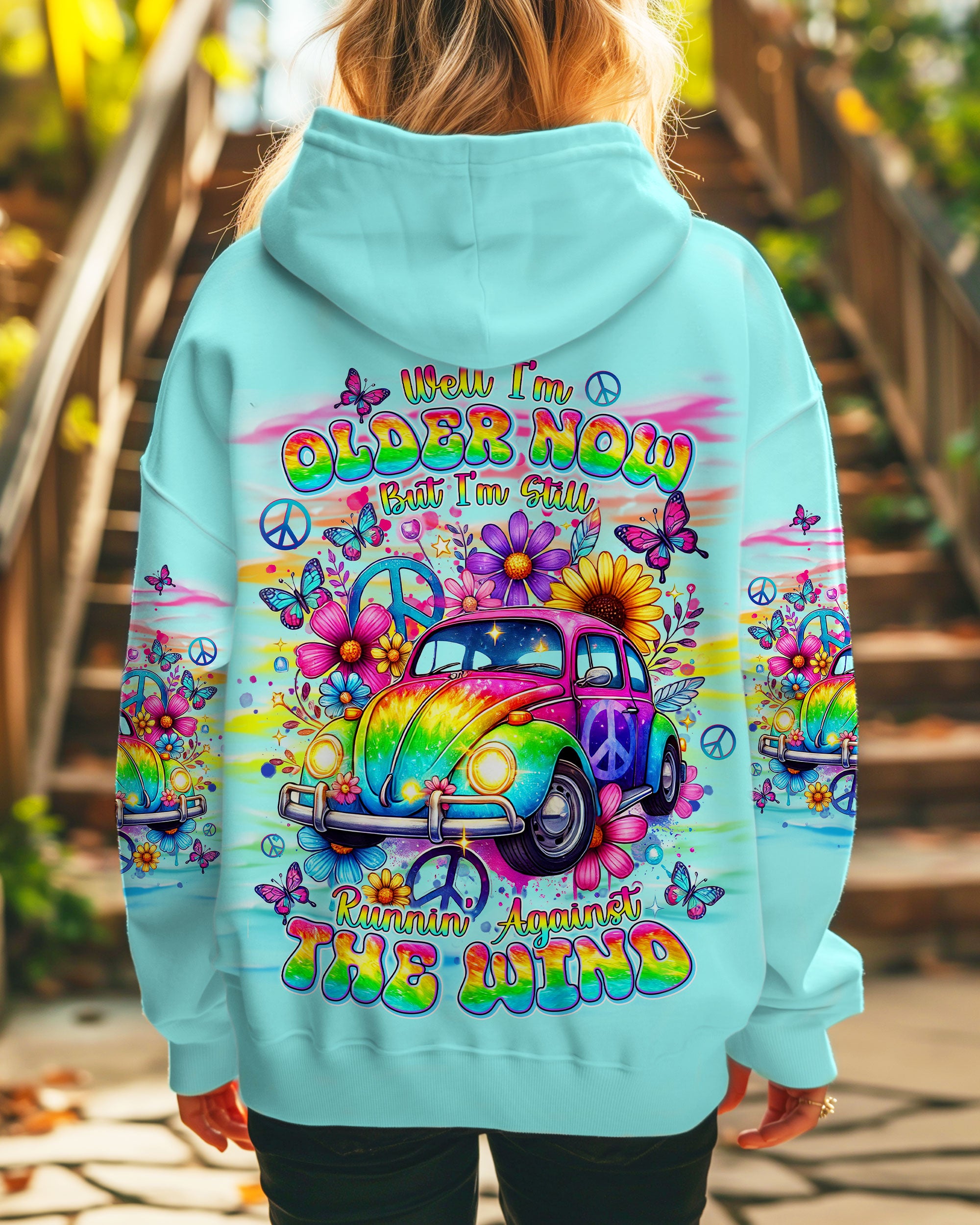 RUNNING AGAINST THE WIND CAR ALL OVER PRINT - TLNT1510243