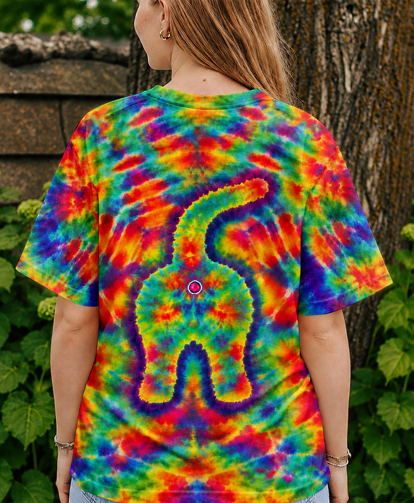 FUNNY CAT COLORFUL NEON BURST PATTERN ALL OVER PRINT  - TLHN1505261