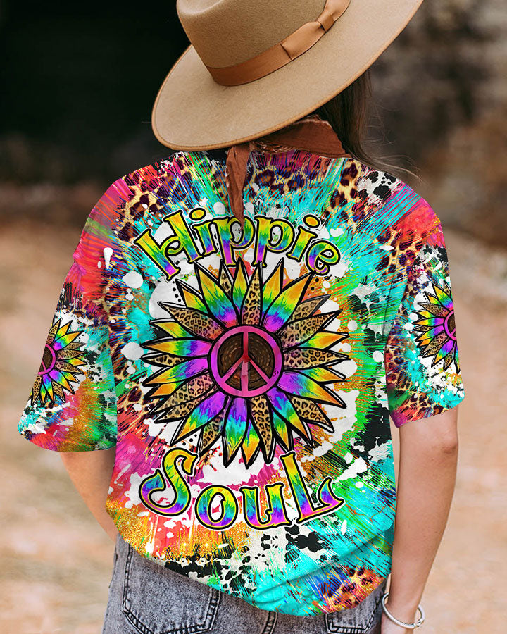 HIPPIE SOUL SUNFLOWER ALL OVER PRINT - TLTW1407232