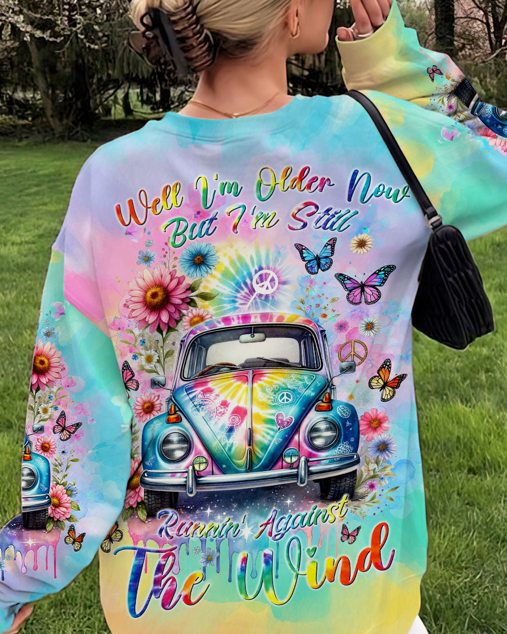 RUNNING AGAINST THE WIND TIE DYE ALL OVER PRINT - TLNT2911233