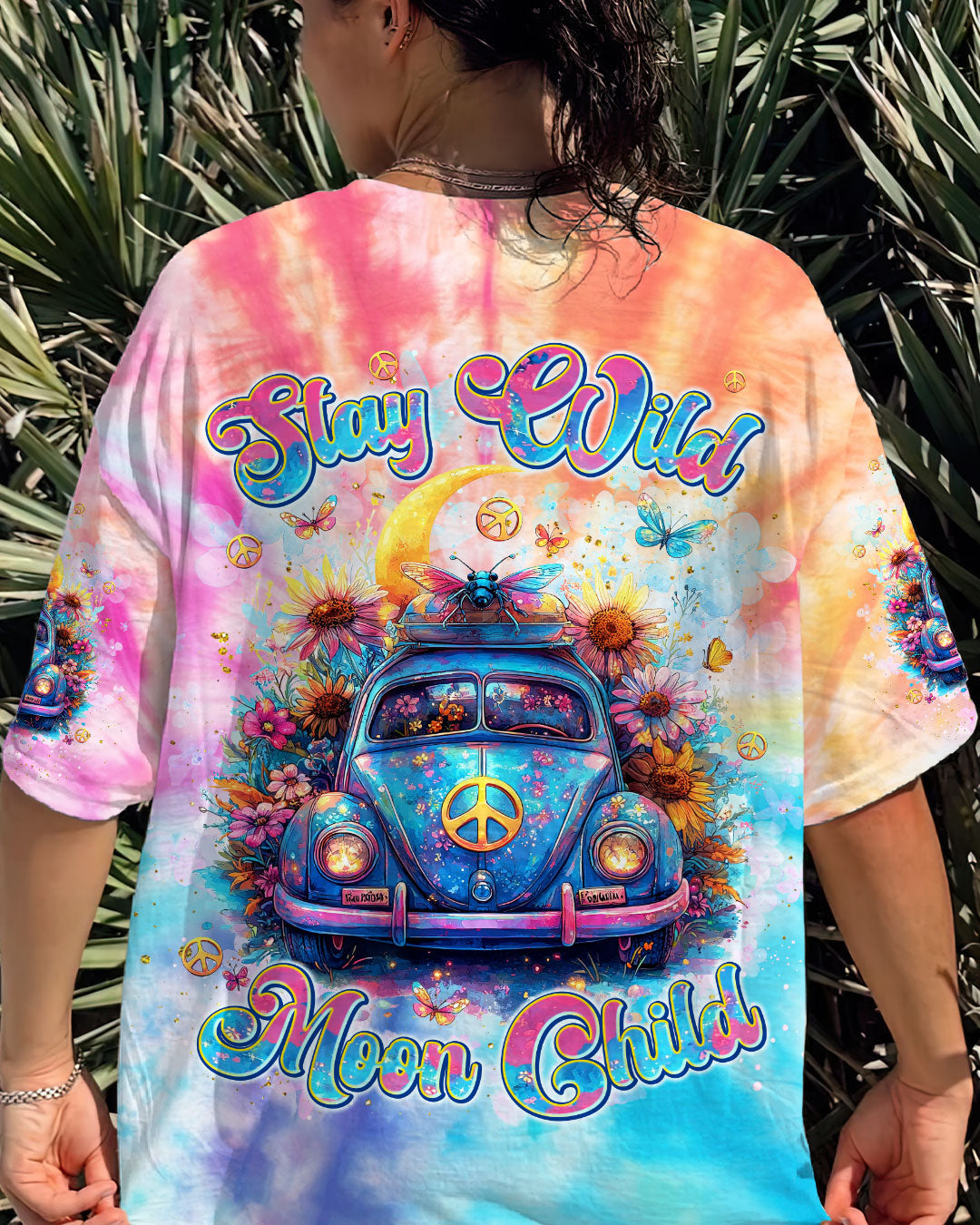 STAY WILD MOON CHILD CAR ALL OVER PRINT - TLNT1608243