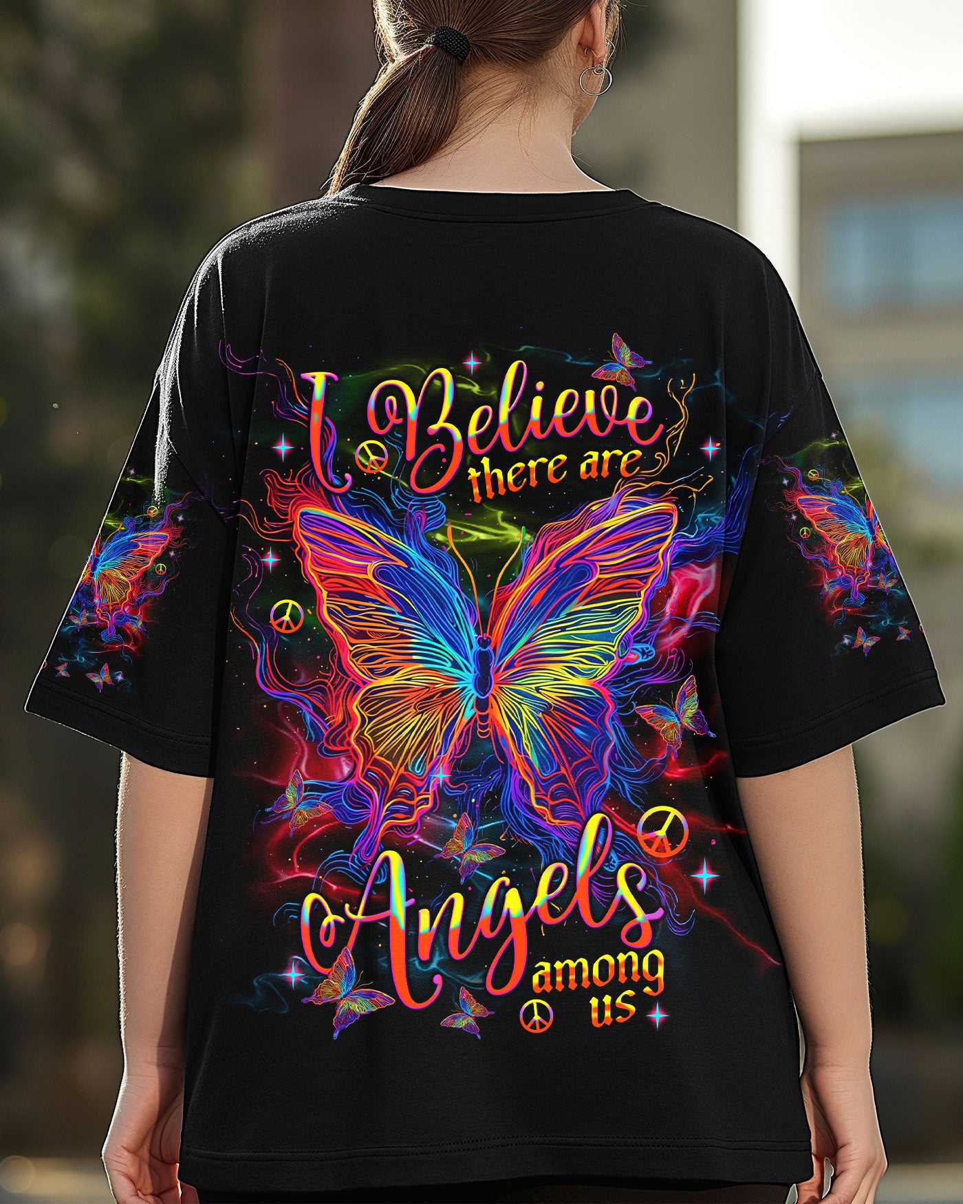 I BELIEVE THERE ARE ANGELS AMONG US WINGS ALL OVER PRINT  - TLNT2503251