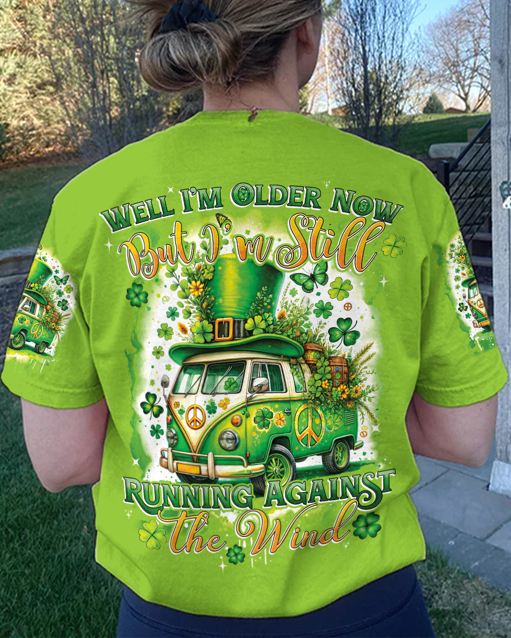 RUNNING AGAINST THE WIND PATRICK'S DAY ALL OVER PRINT - TYTD1201242