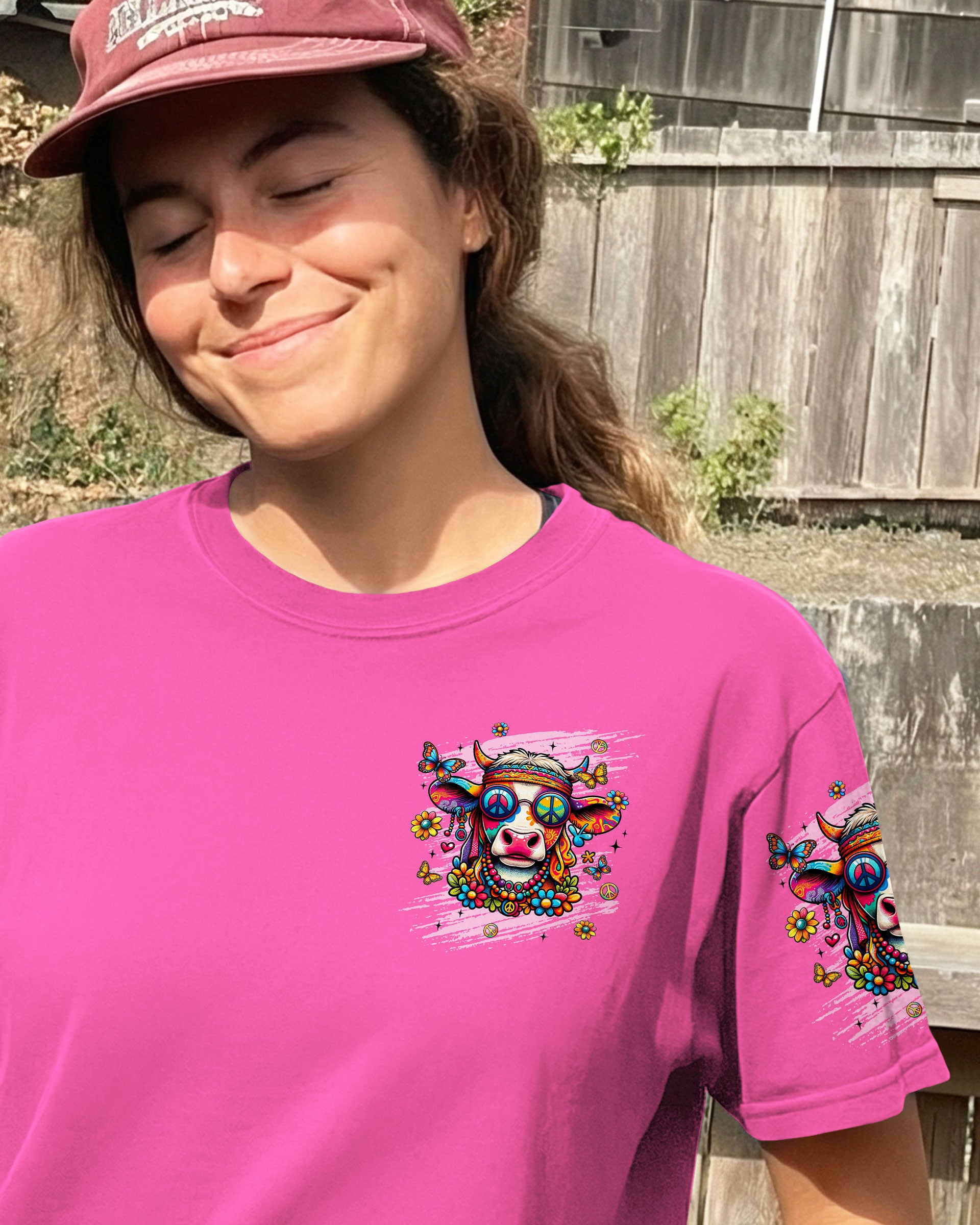 APPARENTLY I HAVE AN ATTITUDE WHO KNEW COW ALL OVER PRINT - TLNT0602261