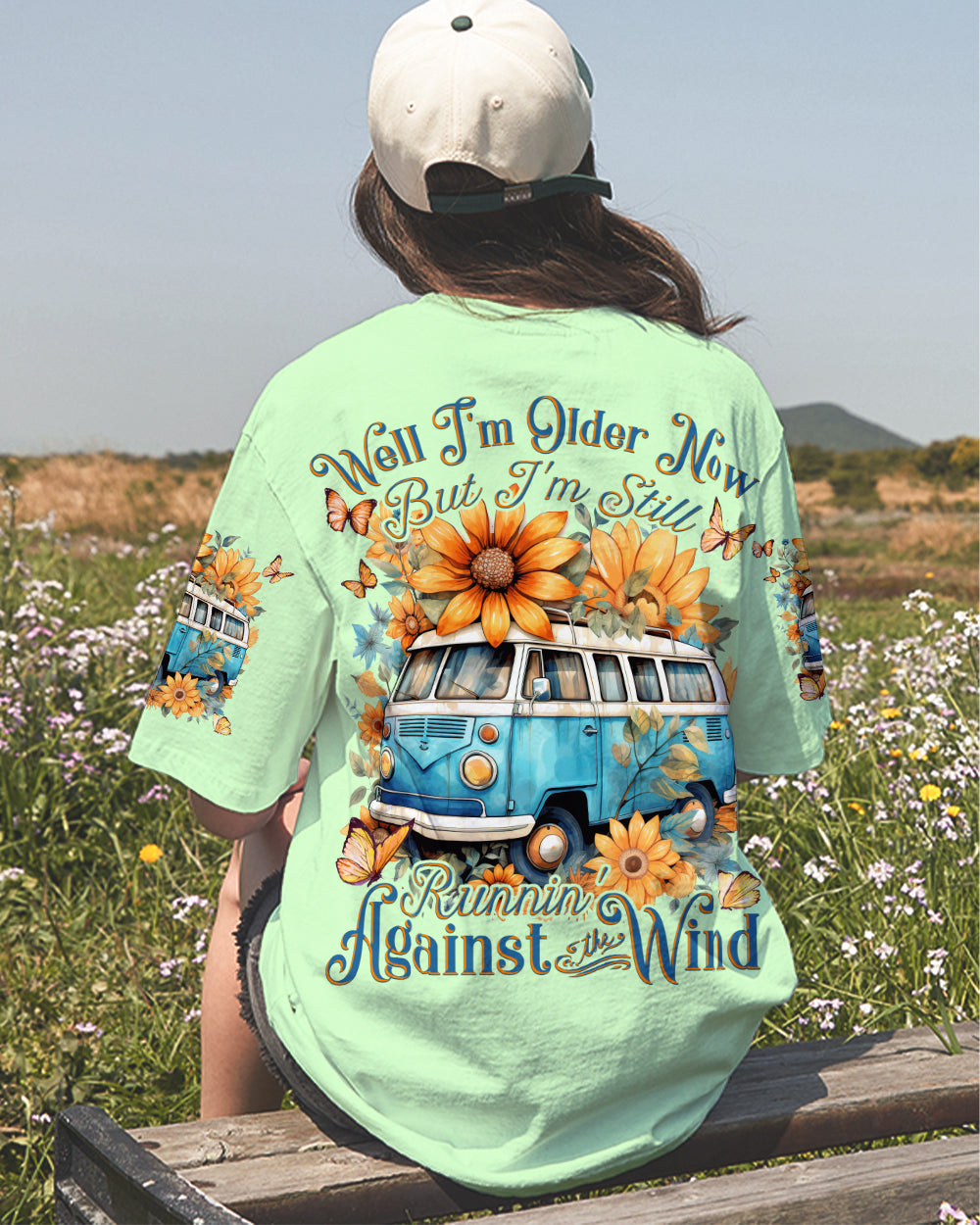 RUNNING AGAINST THE WIND ALL OVER PRINT - TYTD1208231