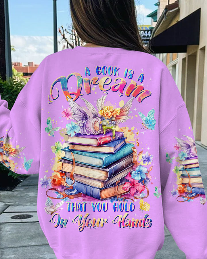 A BOOK IS A DREAM ALL OVER PRINT - TLTW1209233