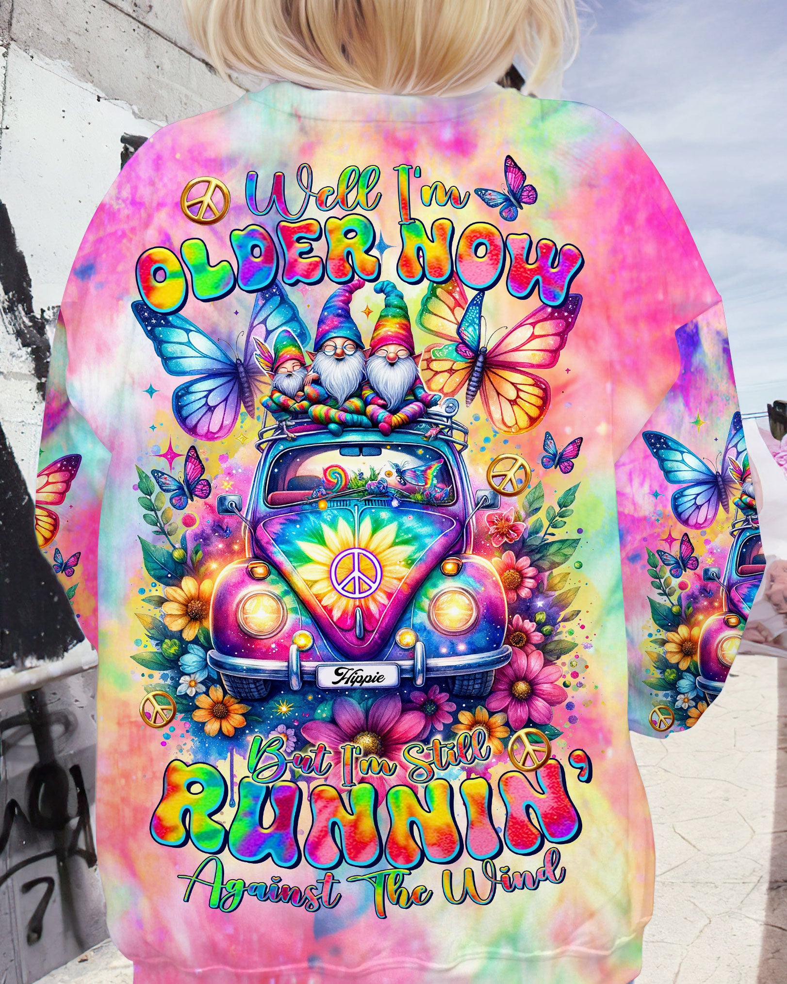 RUNNING AGAINST THE WIND TIE DYE ALL OVER PRINT - TLTR3001243
