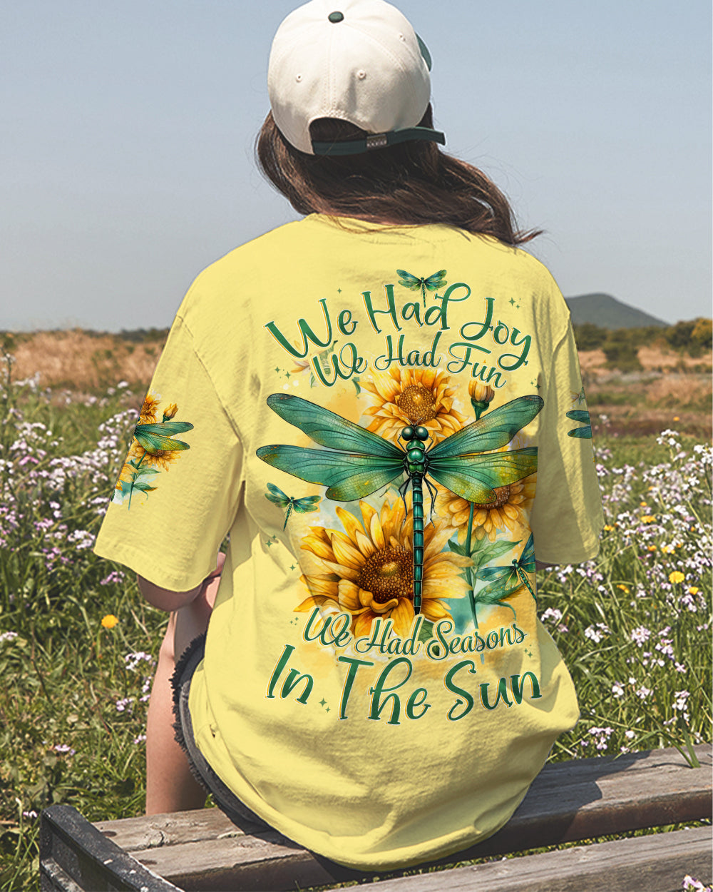 SEASONS IN THE SUN DRAGONFLY ALL OVER PRINT - TYTD0809232