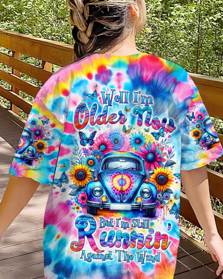 RUNNING AGAINST THE WIND TIE DYE ALL OVER PRINT - TLTW1901241