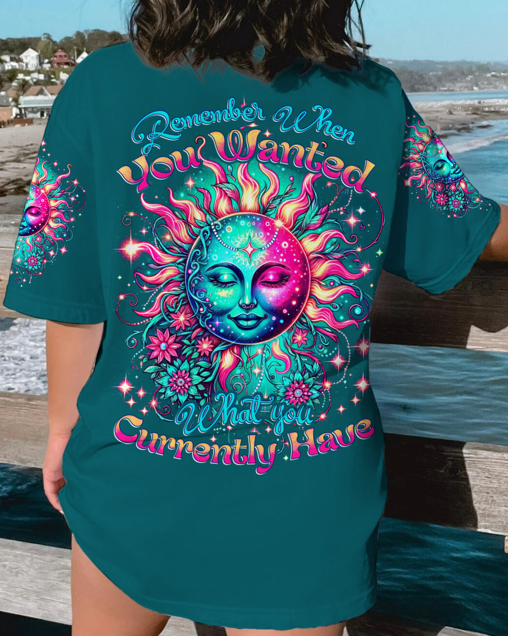 REMEMBER WHEN YOU WANTED WHAT YOU CURRENTLY HAVE ALL OVER PRINT - TYTD0601242