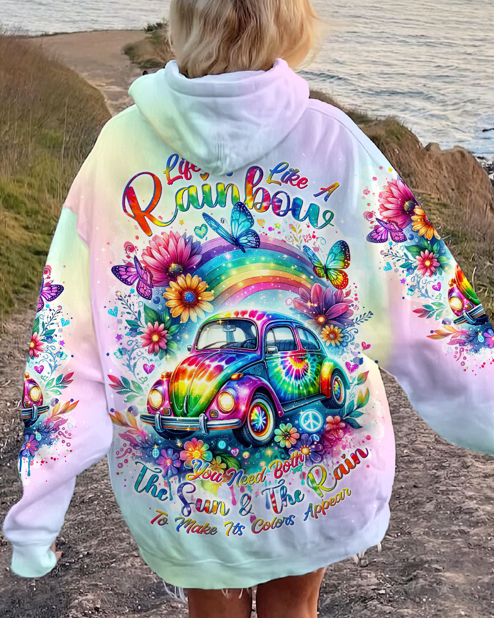 LIFE IS LIKE A RAINBOW ALL OVER PRINT - TLNT1502242
