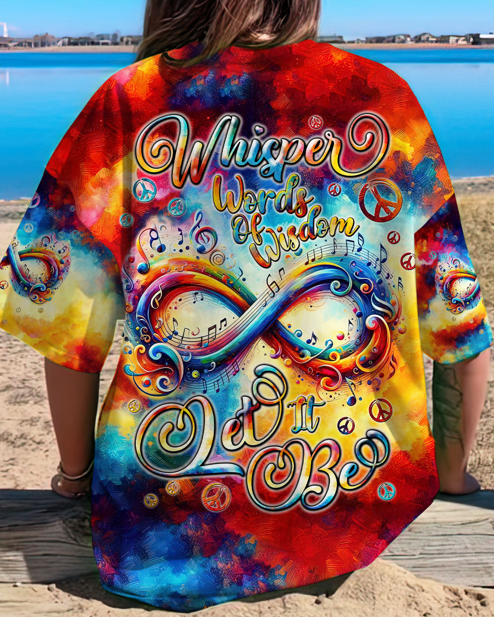 WHISPER WORDS OF WISDOM INFINITY MUSIC ALL OVER PRINT - TLNT0205243