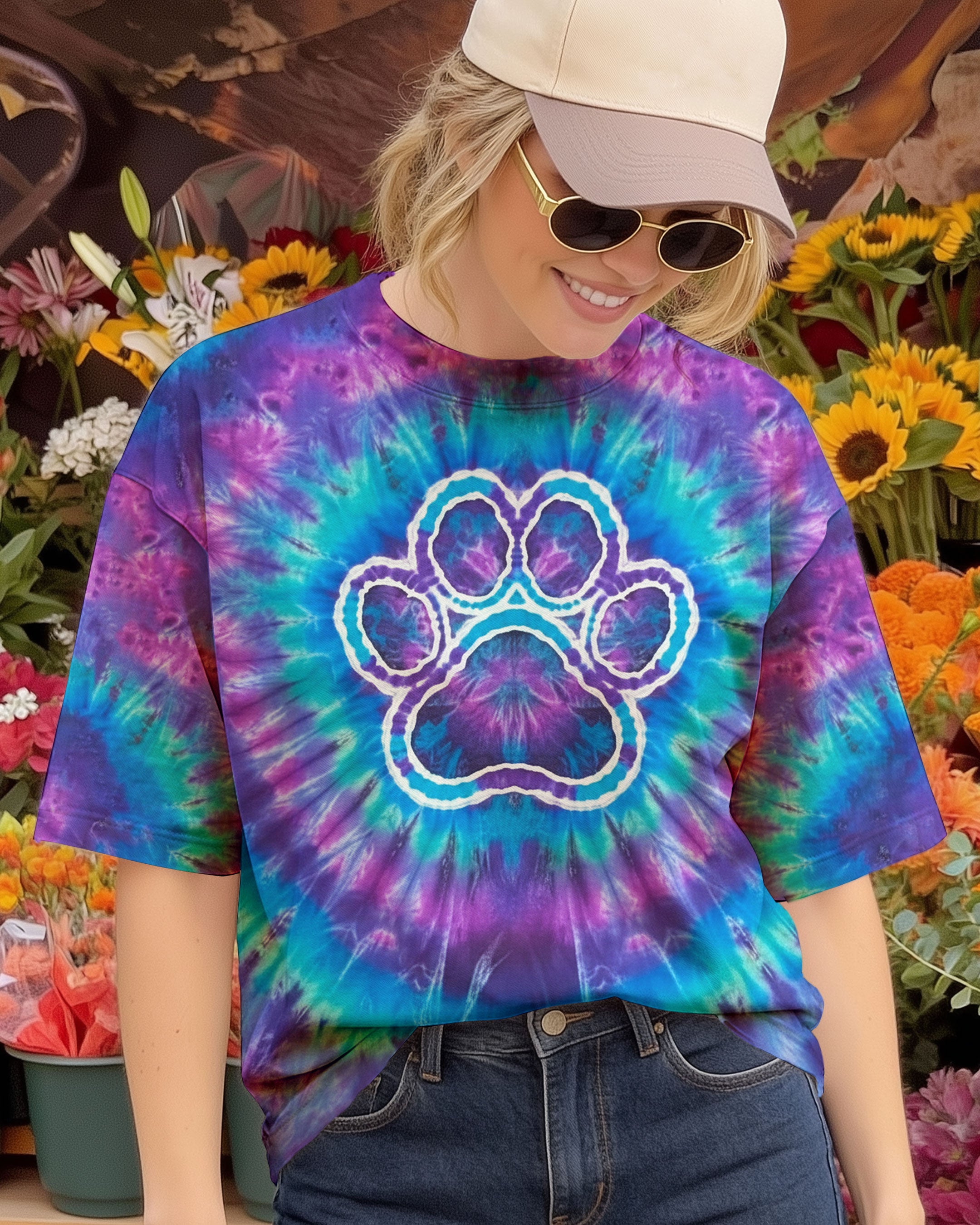 NEBULA PAW ALL OVER PRINT - YHHN3112253
