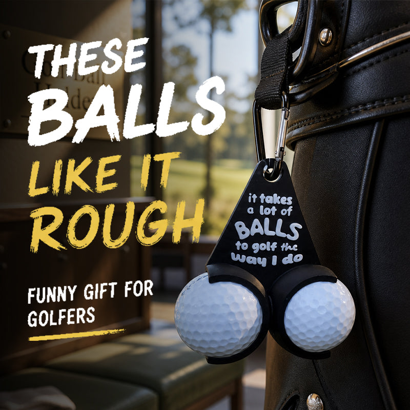 Golf Ball Holder Funny Golf Gifts Golf Ball Holder Golfer Gifts