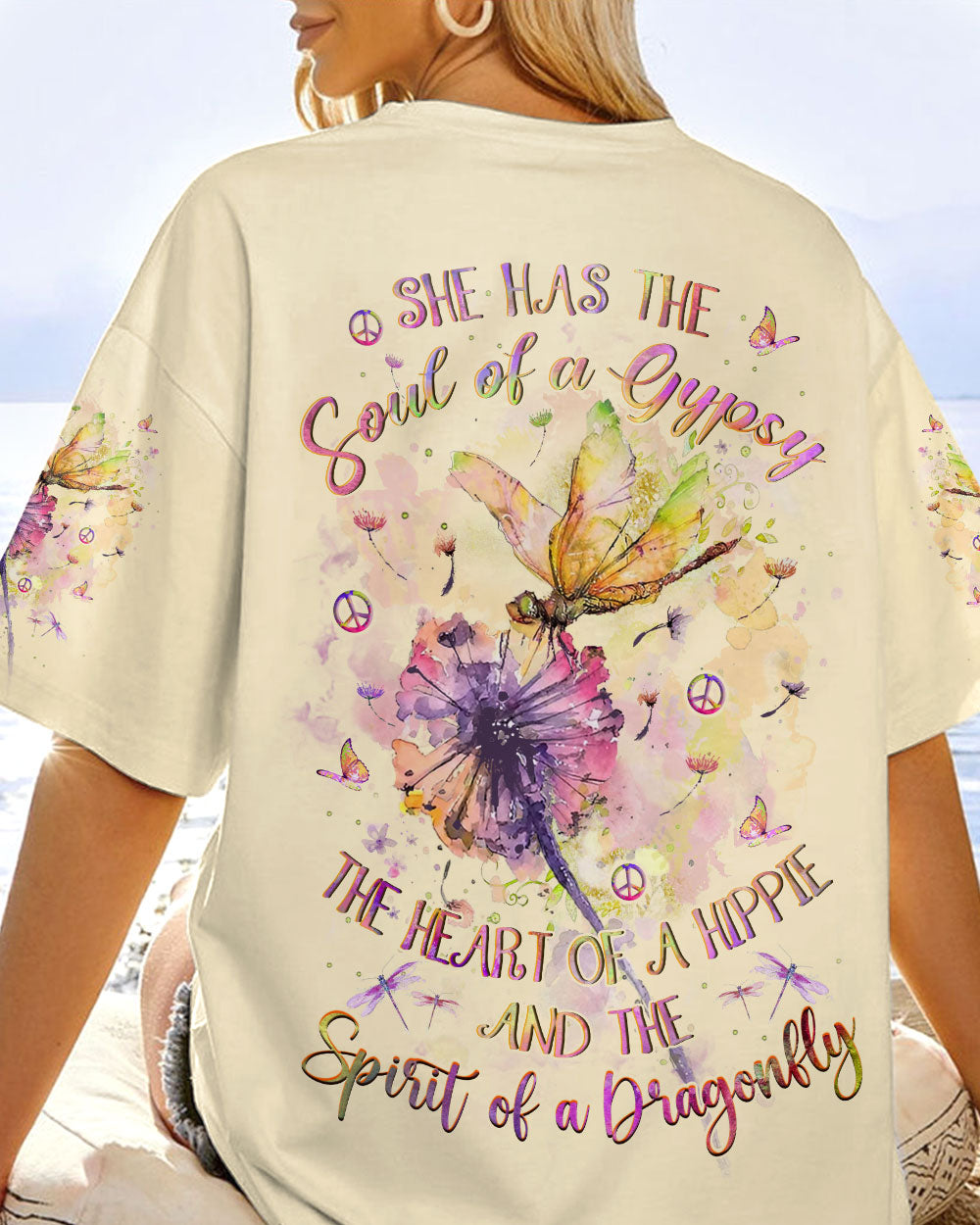 SPIRIT OF A DRAGONFLY ALL OVER PRINT - YHLT0201242