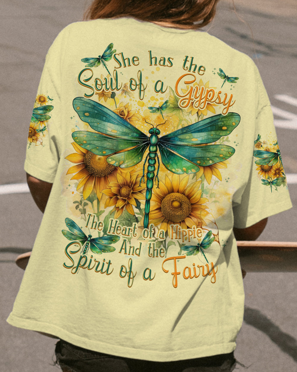 SPIRIT OF A FAIRY DRAGONFLY ALL OVER PRINT - TYTD0509231