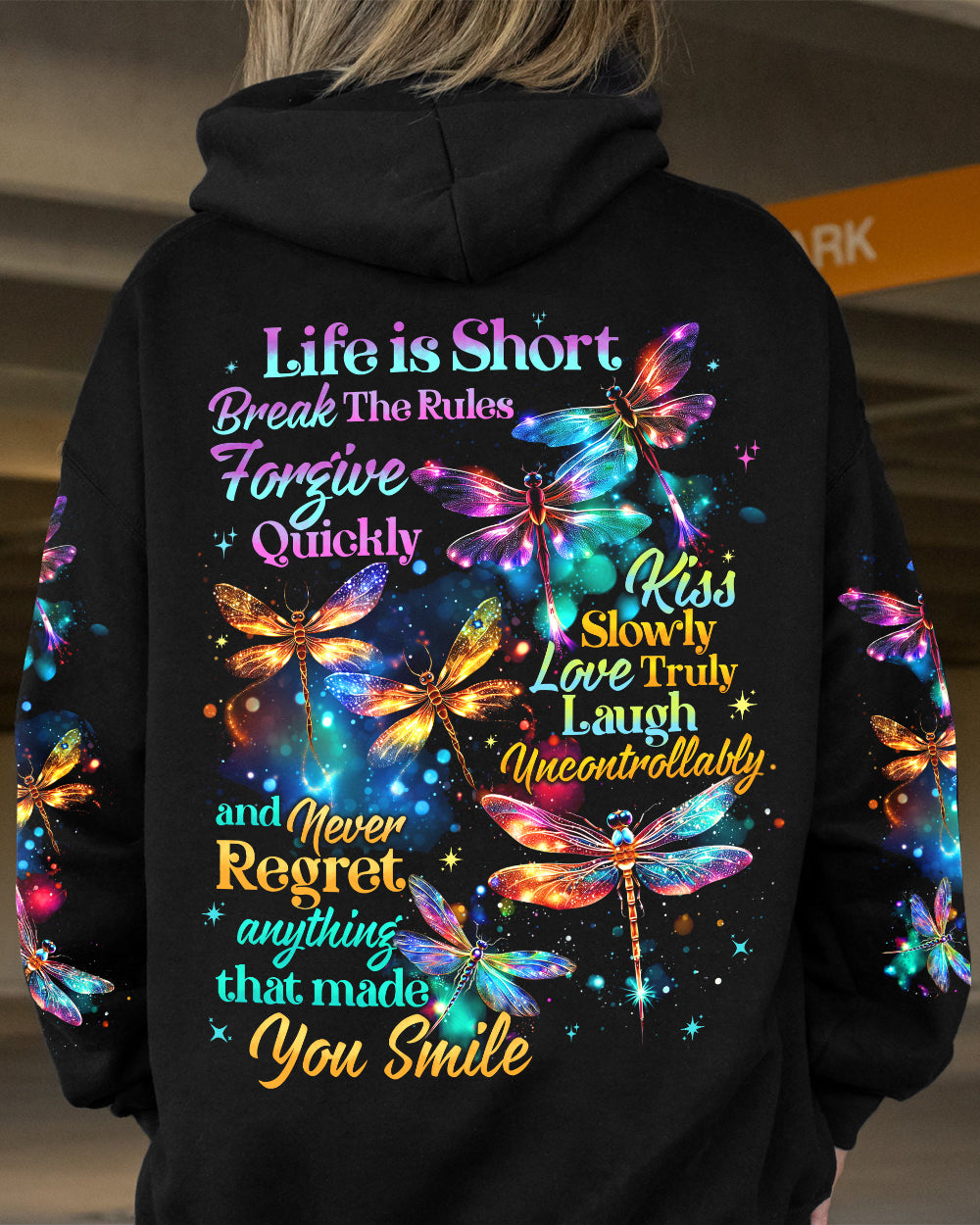 NEVER REGRET ANYTHING THAT MADE YOU SMILE ALL OVER PRINT - TYTD2301241