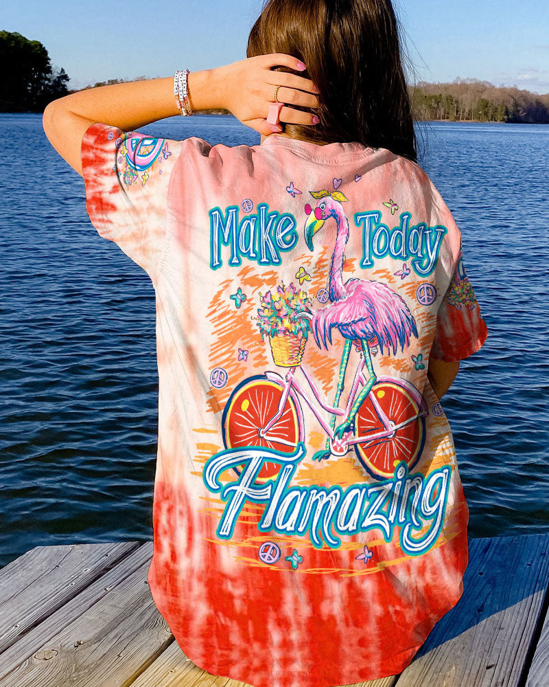MAKE TODAY FLAMAZING TIE DYE ALL OVER PRINT - TYTD0606234