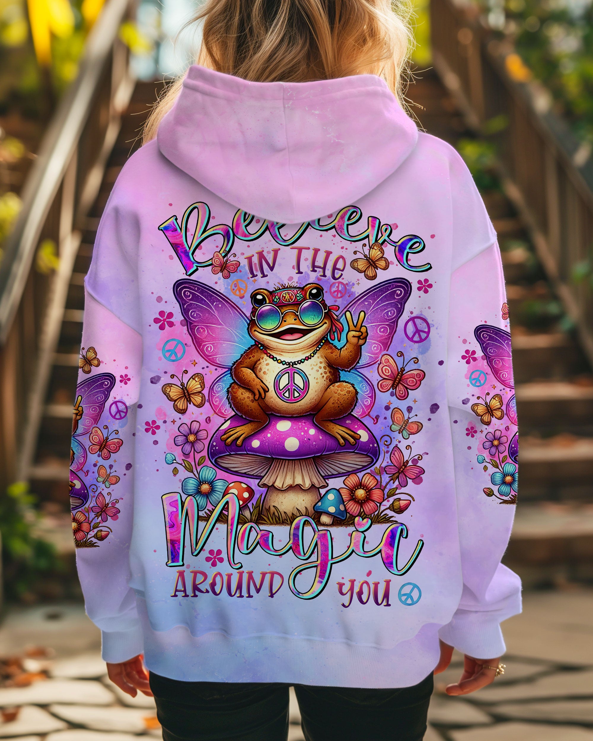 BELIEVE IN THE MAGIC AROUND YOU TOAD ALL OVER PRINT - TLTR1109242