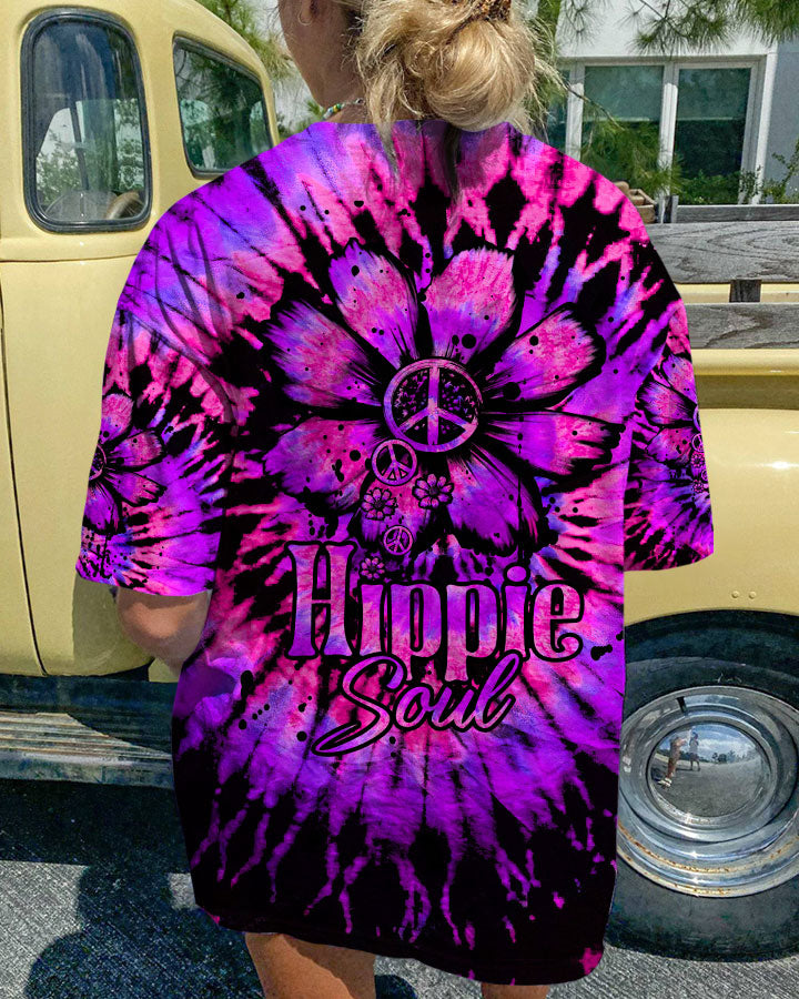 HIPPIE SOUL DAISY TIE DYE ALL OVER PRINT - TLTW3006231