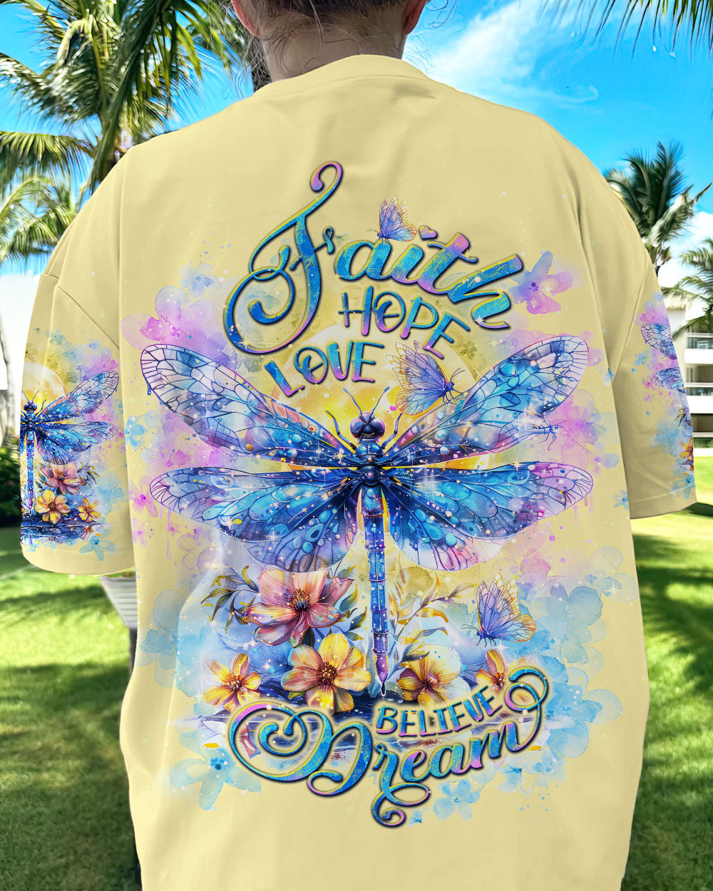 FAITH HOPE LOVE DRAGONFLY ALL OVER PRINT - TLNT2803242