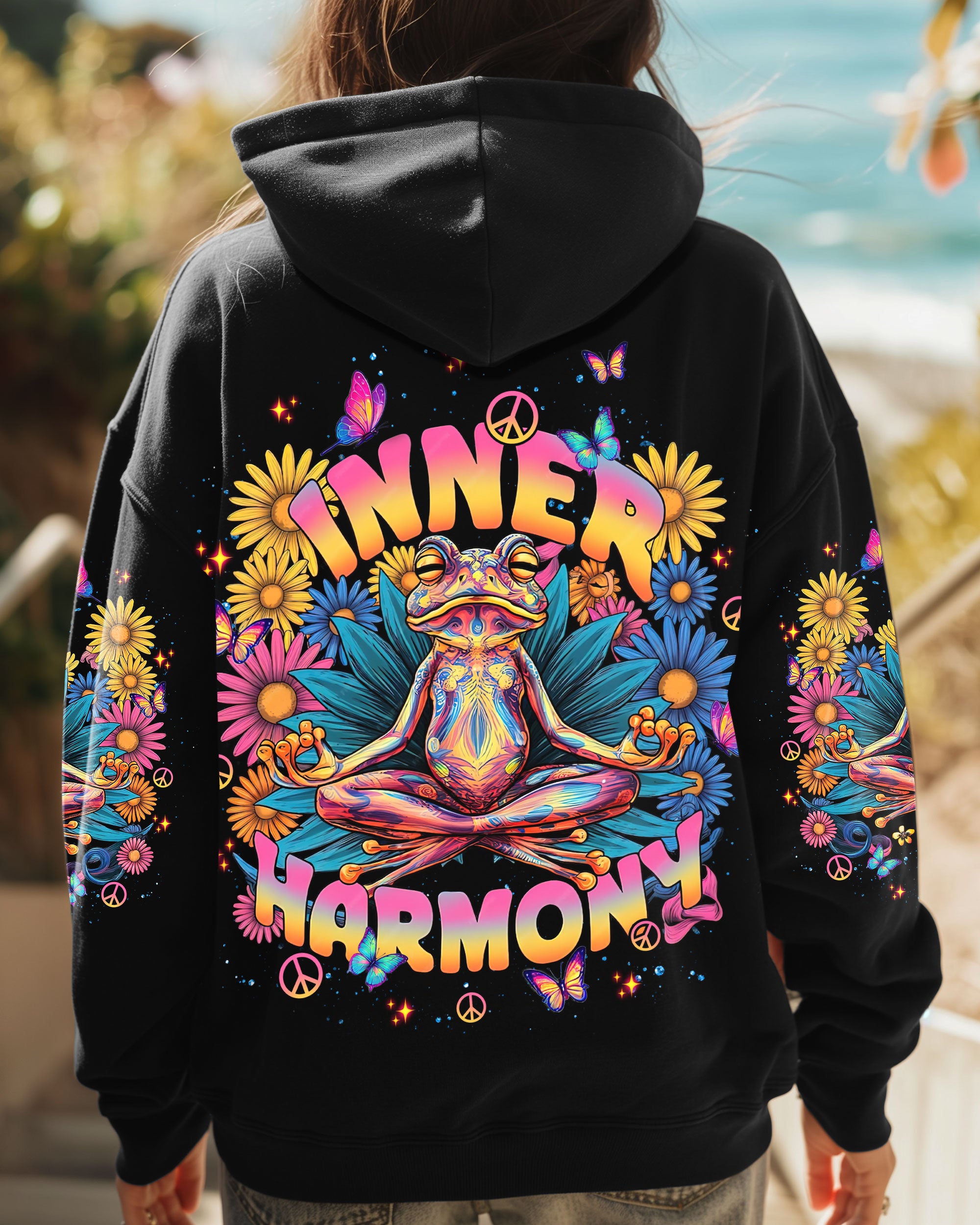 INNER HARMONY FROG ALL OVER PRINT - TLNT1501253