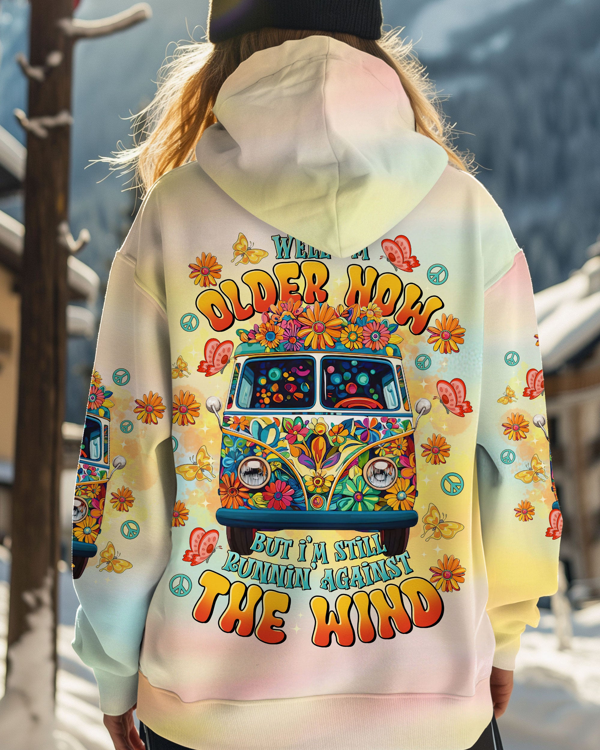 RUNNING AGAINST THE WIND BUS TIE DYE  ALL OVER PRINT - TLTR1501252