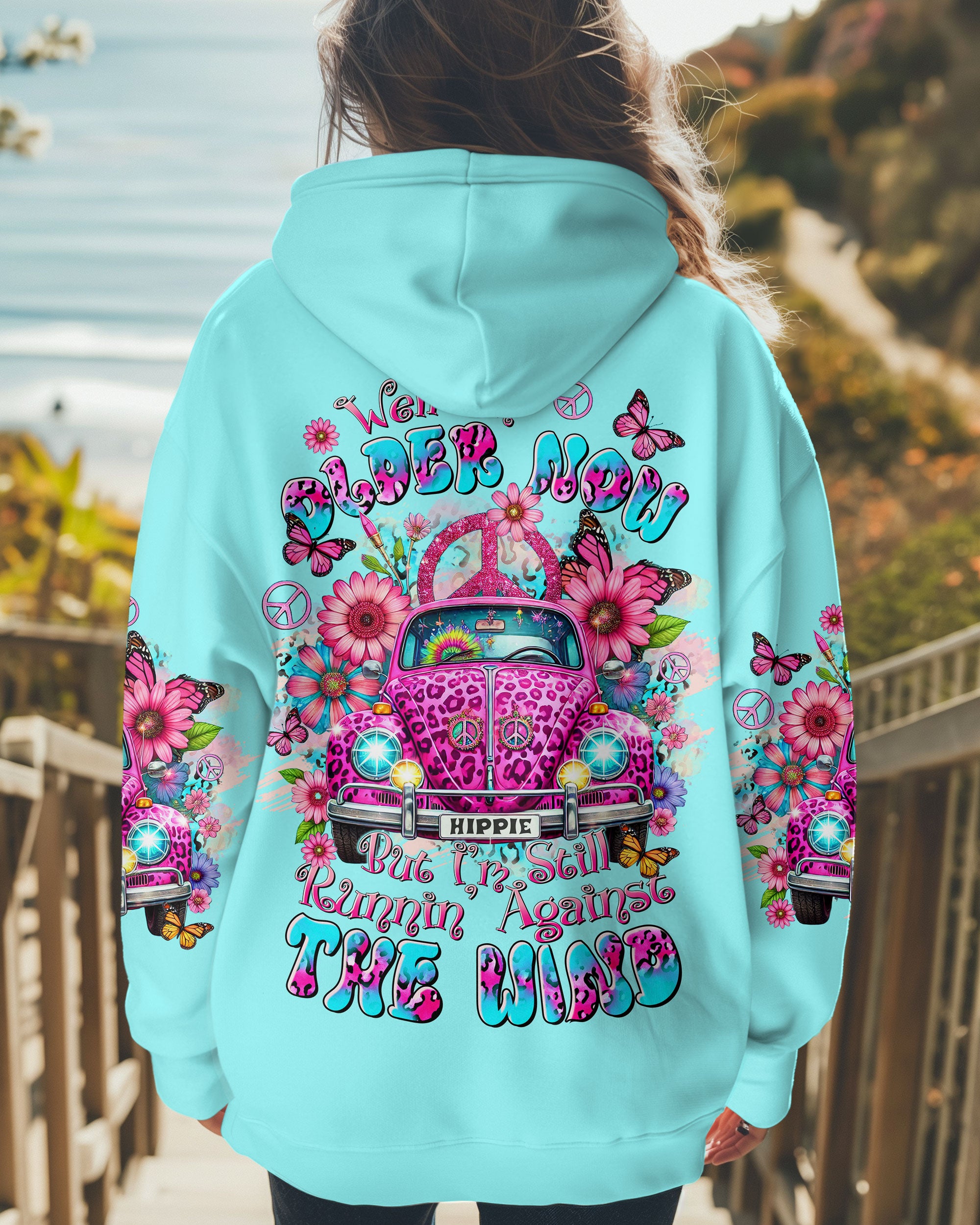 RUNNING AGAINST THE WIND LEOPARD CAR ALL OVER PRINT - TLTR2311242