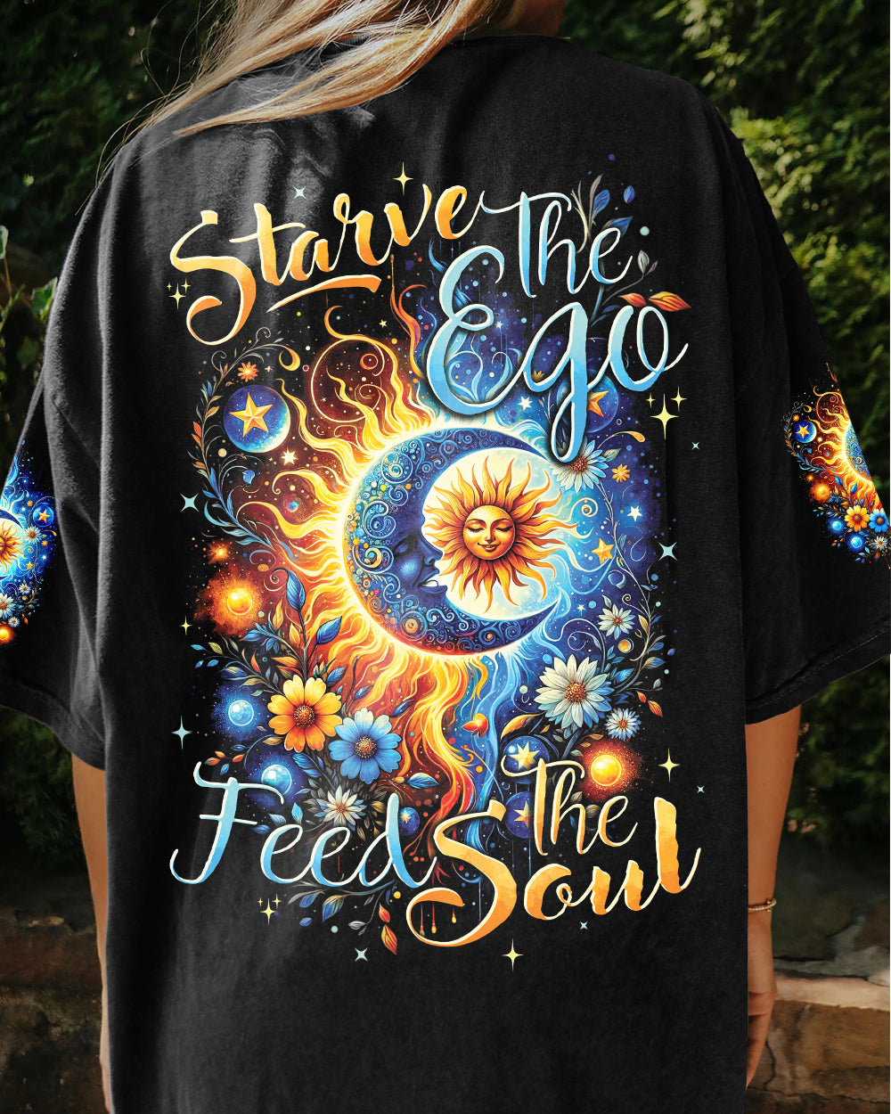 FEED YOUR SOUL SUN AND MOON ALL OVER PRINT - TYTD1201241