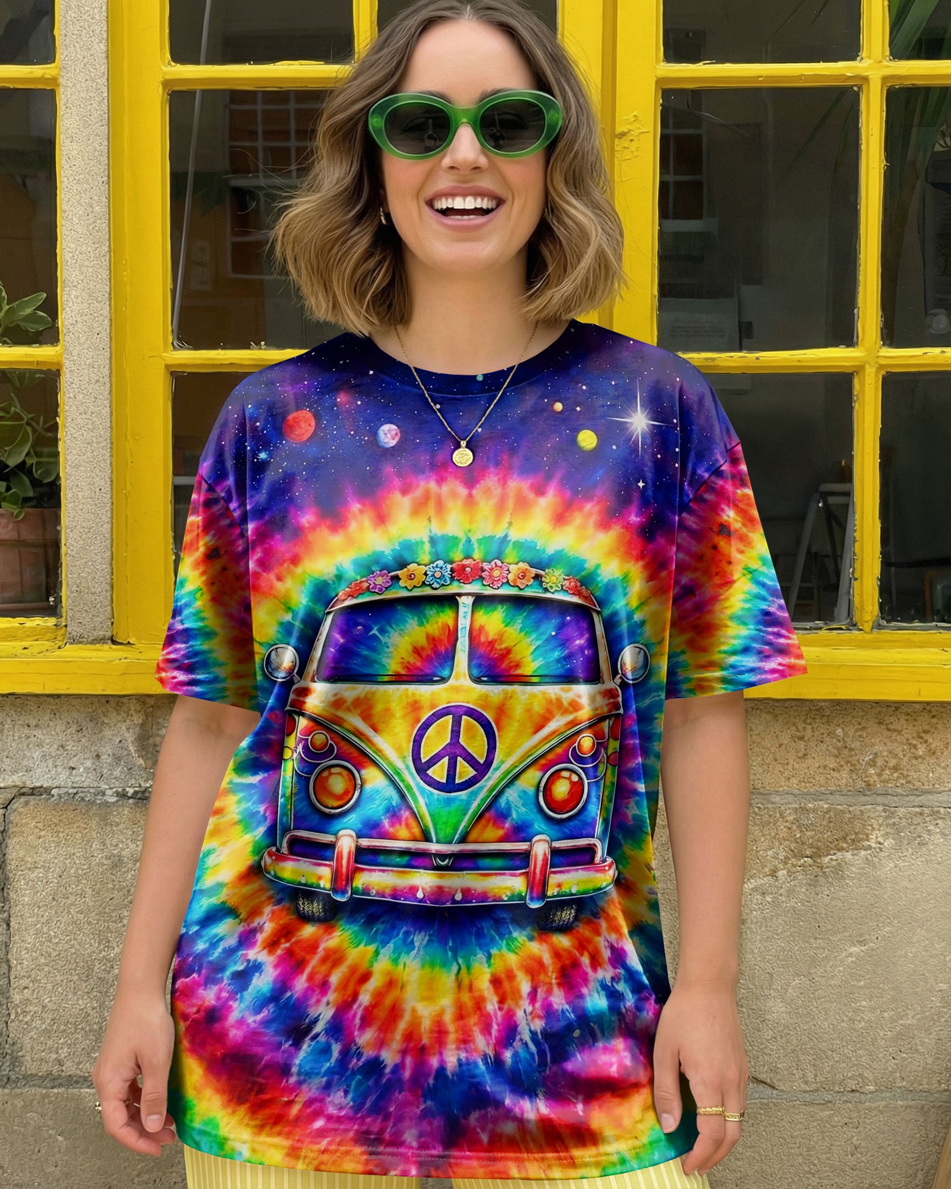 LIFE'S A JOURNEY BUS SWIRL ALL OVER PRINT - TLNT0402262