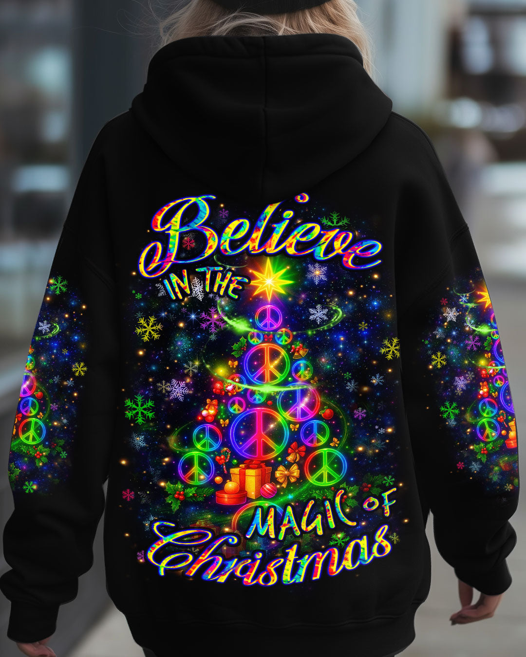 BELIEVE IN THE MAGIC OF CHRISTMAS ALL OVER PRINT - YHHN0711252