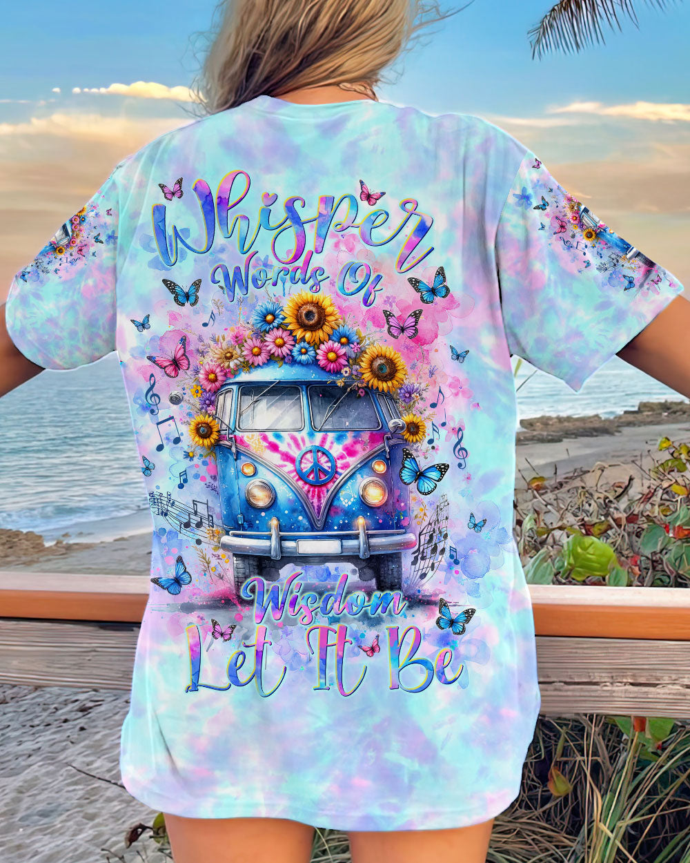 WHISPER WORDS OF WISDOM HIPPIE BUS ALL OVER PRINT - TLNT2411234