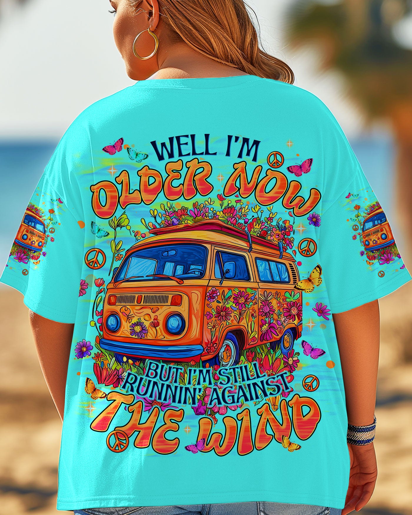 RUNNING AGAINST THE WIND FLORAL BUS ALL OVER PRINT  - TLNT0304253