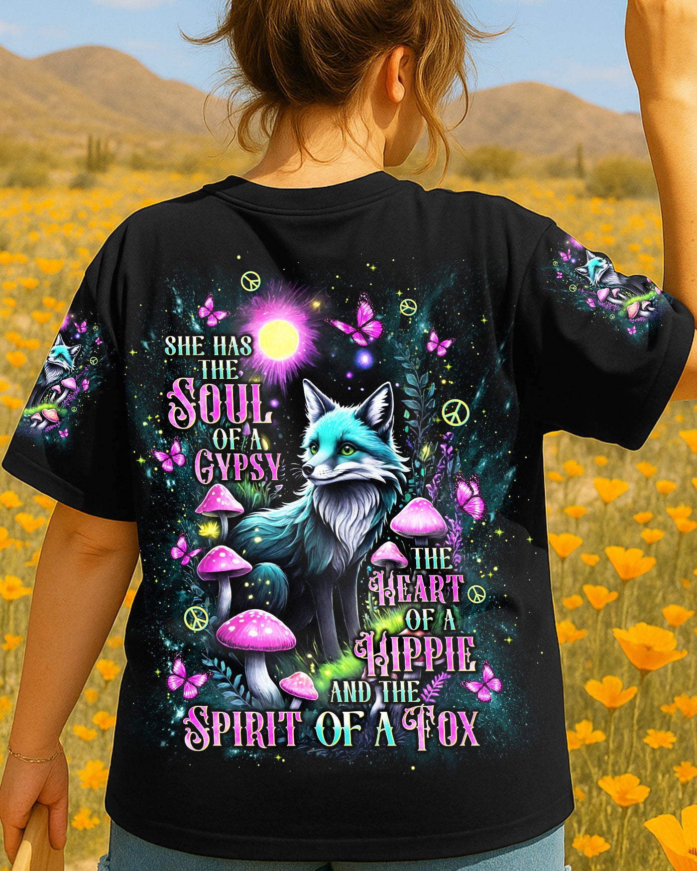 SPIRIT OF A FOX ALL OVER PRINT - TLNT0907251
