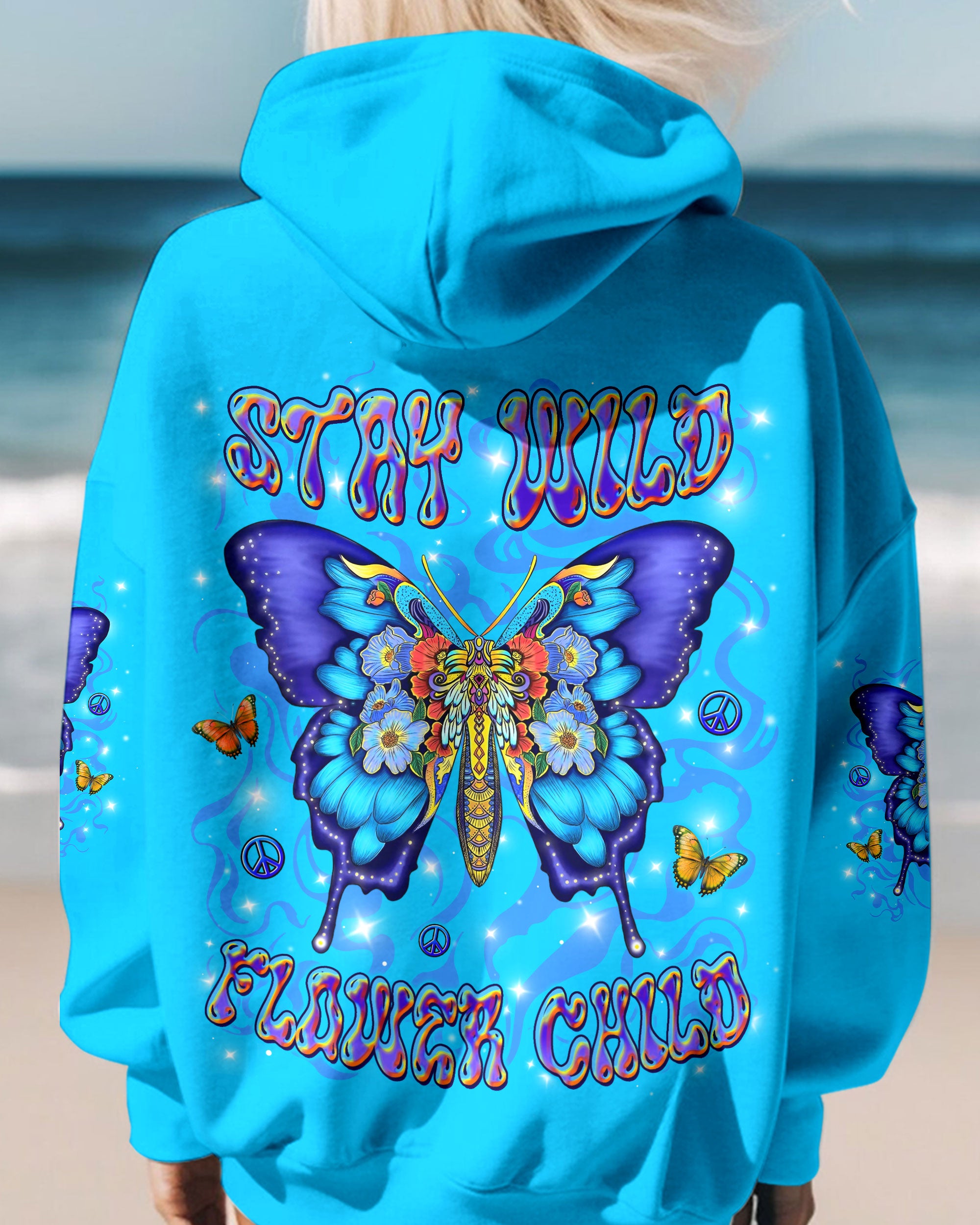 STAY WILD FLOWER CHILD ALL OVER PRINT - YHLN2309254