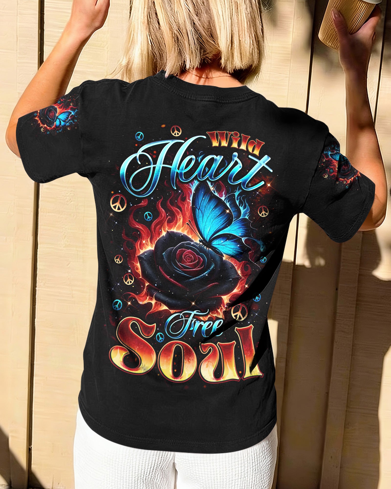 WILD HEART FREE SOUL ALL OVER PRINT - TYQY0403263