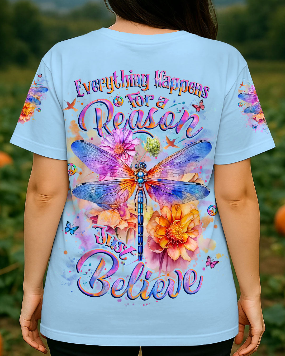 JUST BELIEVE ALL OVER PRINT - YHLT1306252