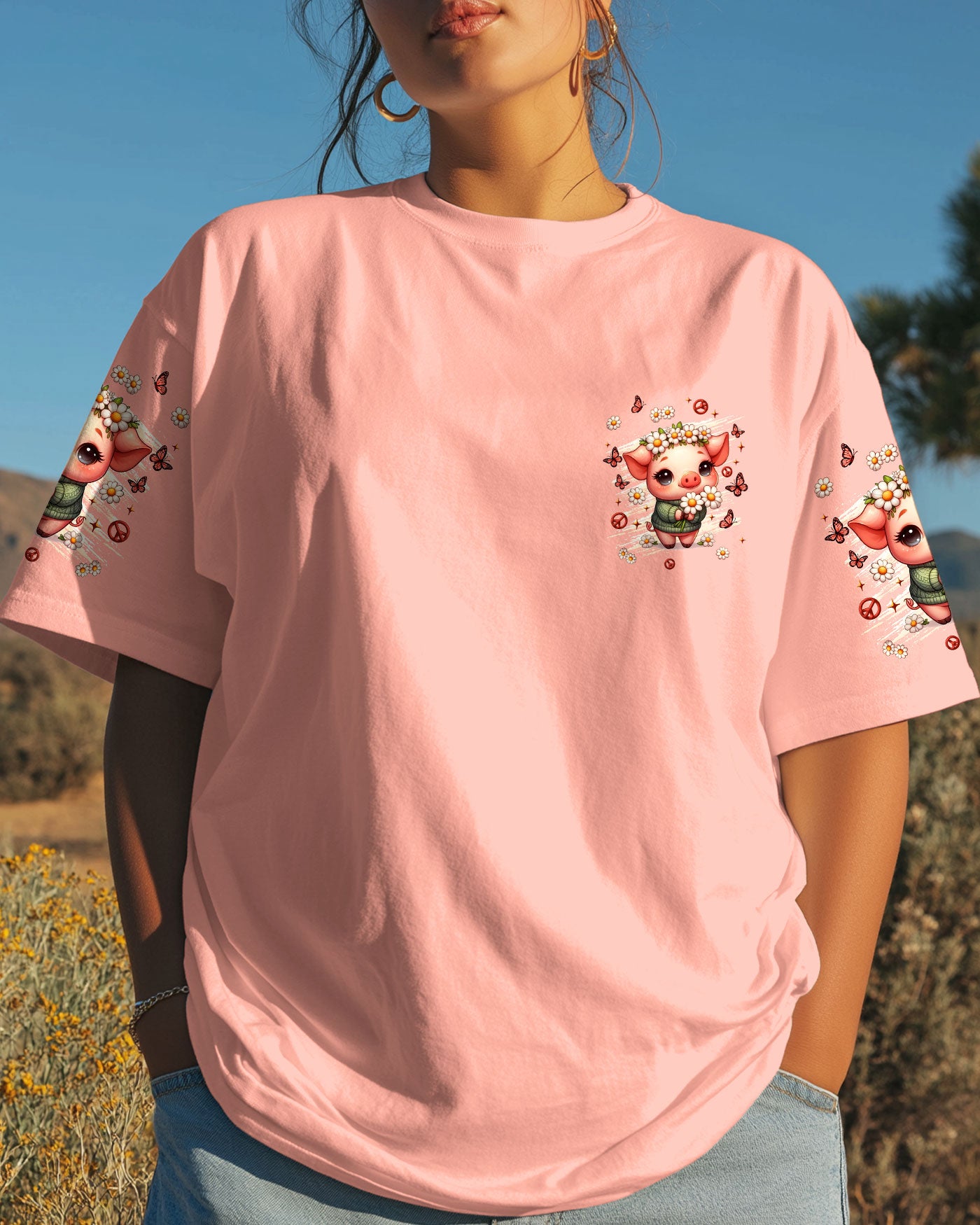 DON'T WORRY BE PIGGY PIG ALL OVER PRINT - TLNT1507254