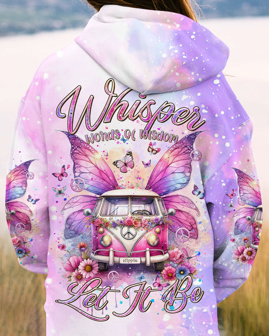 WHISPER WORDS OF WISDOM CAR WINGS ALL OVER PRINT - TLTR1612232