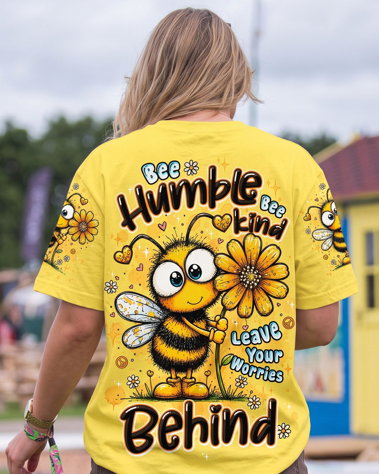 BEE HUMBLE BEE KIND  ALL OVER PRINT - TLTW1007262