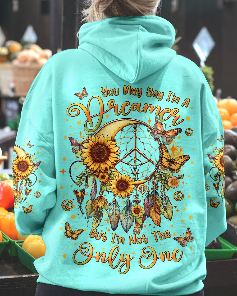 YOU MAY SAY I'M A DREAMER ALL OVER PRINT - YHLN0612321