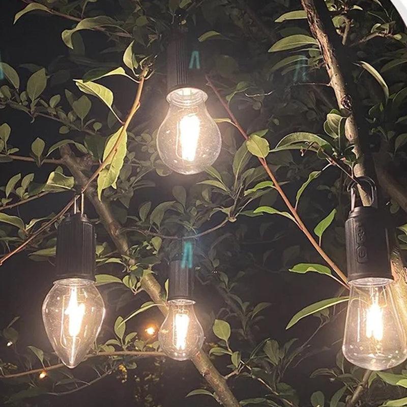 ✨Limited Time Offer 🔥Outdoor Camping Hanging Type-C Charging Retro Bulb Light
