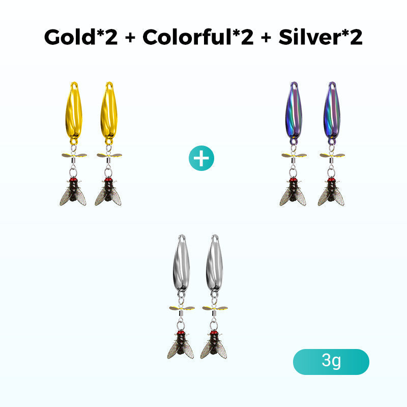 🎣🔥50% OFF!! ✨🎁Metal propeller fishing lure for catching fish✨