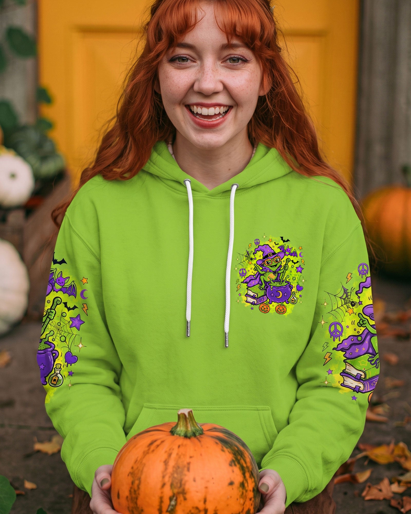 TAD BIT WICKED FROG HALLOWEEN ALL OVER PRINT - TLTW2107261