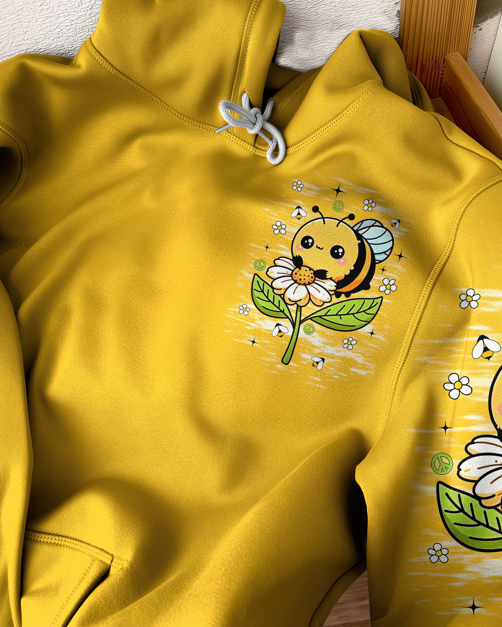 JUST BREATHE BEE ALL OVER PRINT - TLNT1809252