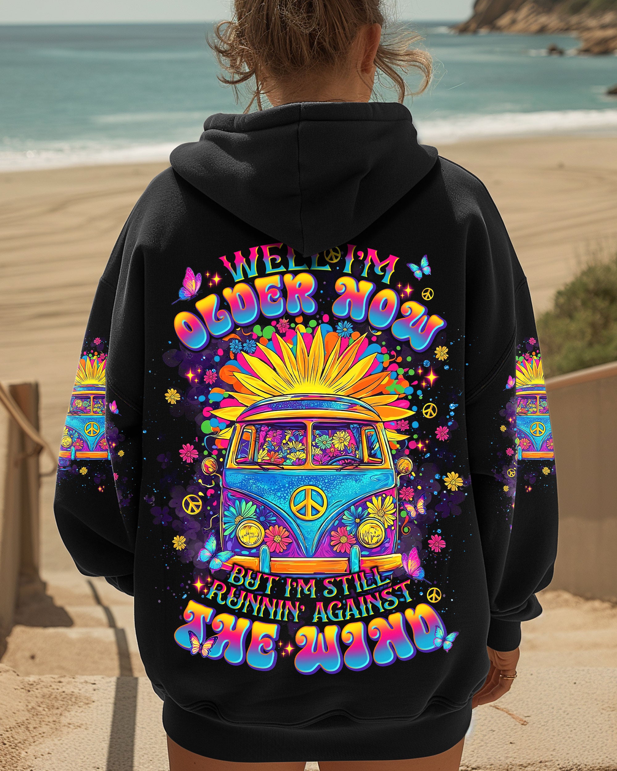 RUNNING AGAINST THE WIND CAR ALL OVER PRINT - TLNT1401253
