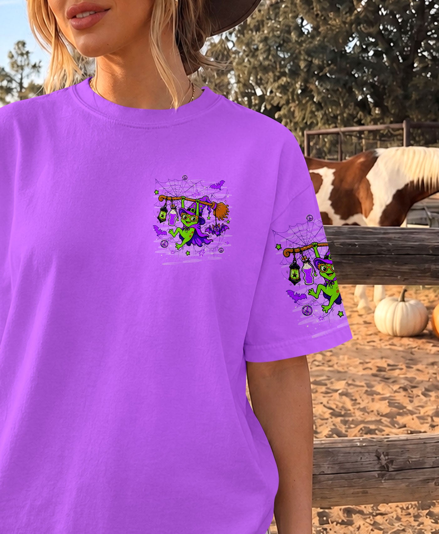 TAD BIT WICKED FROG HALLOWEEN ALL OVER PRINT - TLHN2407263